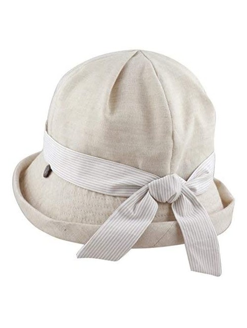 Bucket Hats Ladies Packable Women's Sun Beach Bucket Hat (Elise-Khaki) - CM18GZQR4D4 $19.11