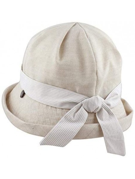 Bucket Hats Ladies Packable Women's Sun Beach Bucket Hat (Elise-Khaki) - CM18GZQR4D4 $19.11