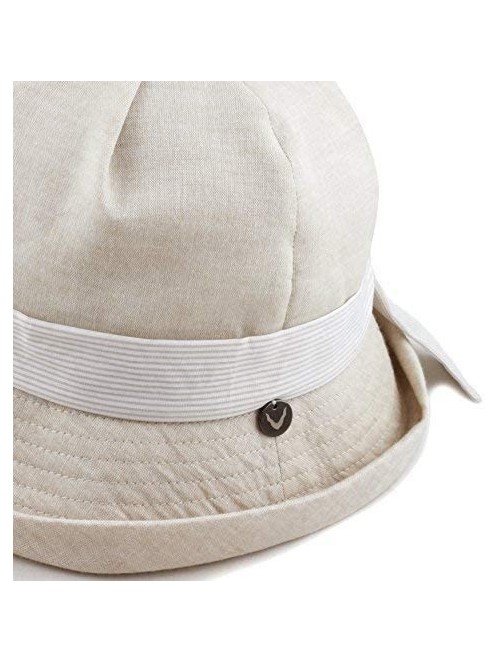 Bucket Hats Ladies Packable Women's Sun Beach Bucket Hat (Elise-Khaki) - CM18GZQR4D4 $19.11