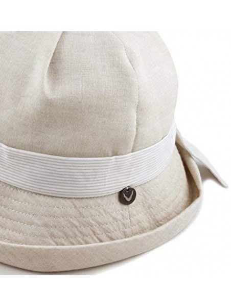 Bucket Hats Ladies Packable Women's Sun Beach Bucket Hat (Elise-Khaki) - CM18GZQR4D4 $19.11