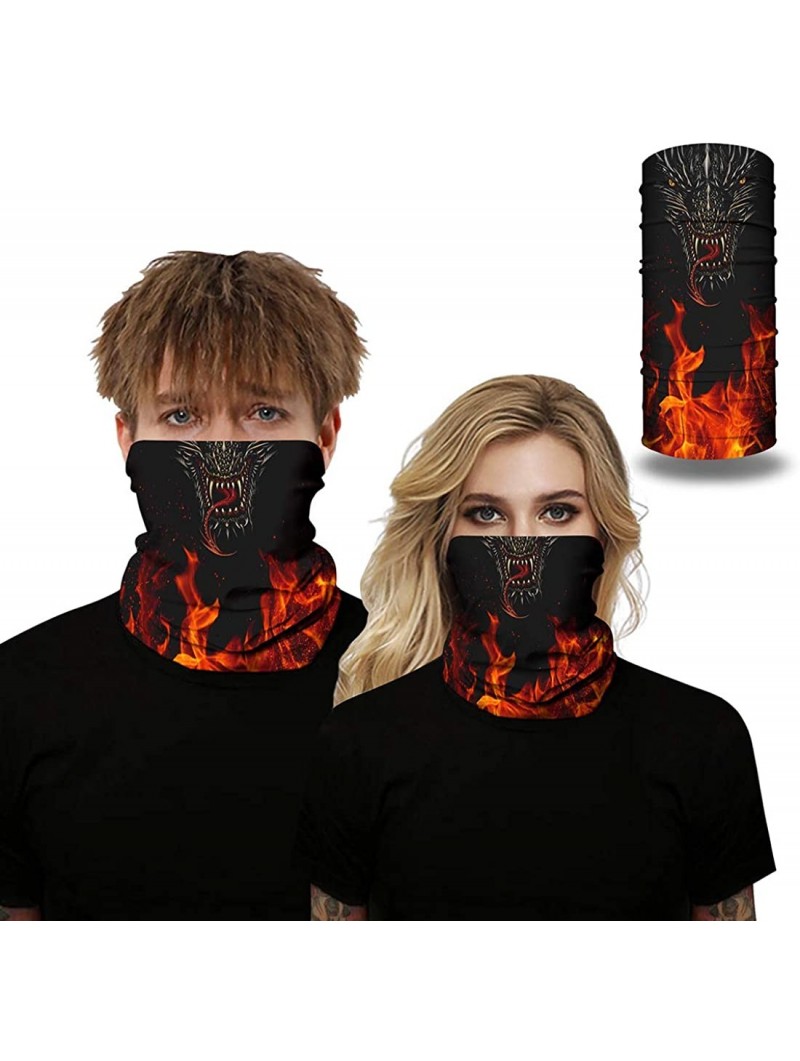 Balaclavas Bandana Rave for Men and Women Unisex Headwear Seamless Neck Gaiter - Pat5 - CW197XM593K $14.18