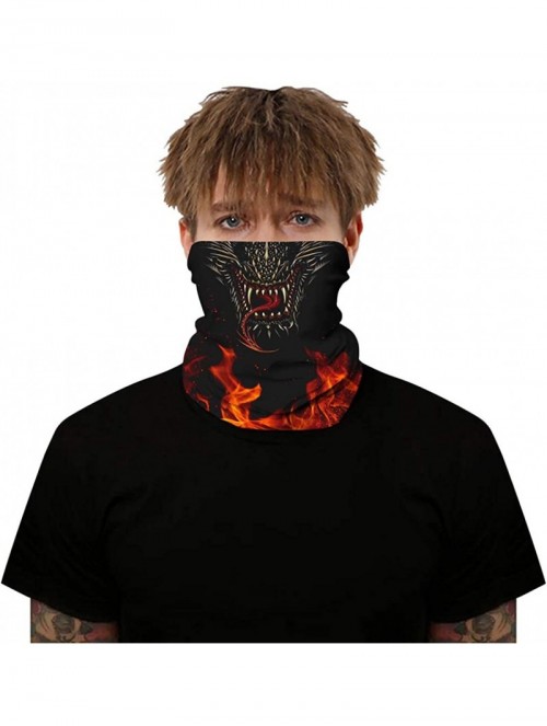 Balaclavas Bandana Rave for Men and Women Unisex Headwear Seamless Neck Gaiter - Pat5 - CW197XM593K $14.18