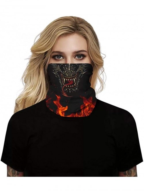 Balaclavas Bandana Rave for Men and Women Unisex Headwear Seamless Neck Gaiter - Pat5 - CW197XM593K $14.18