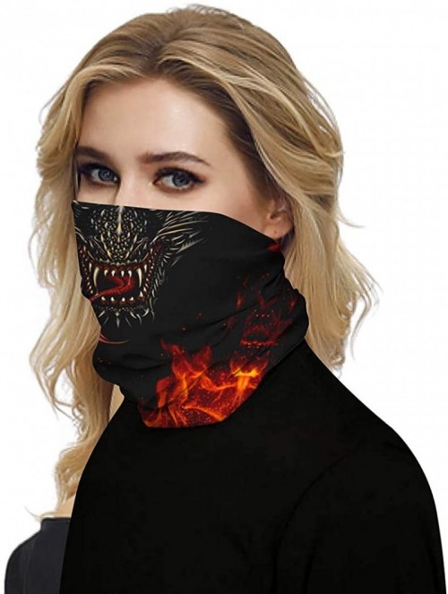 Balaclavas Bandana Rave for Men and Women Unisex Headwear Seamless Neck Gaiter - Pat5 - CW197XM593K $14.18