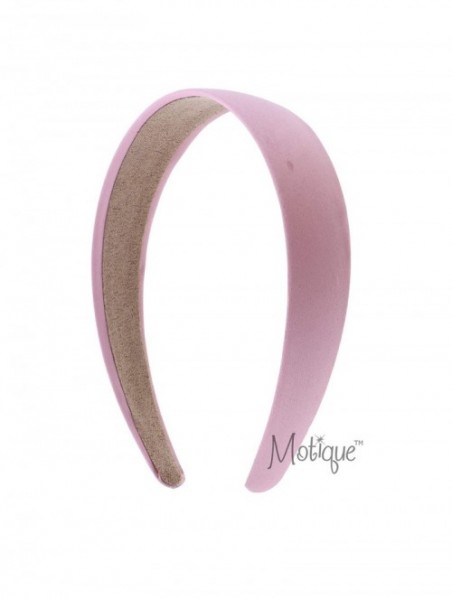 Headbands Mauve 1 Inch Satin Hard Headband - Mauve - CE192ADN3UR $9.75