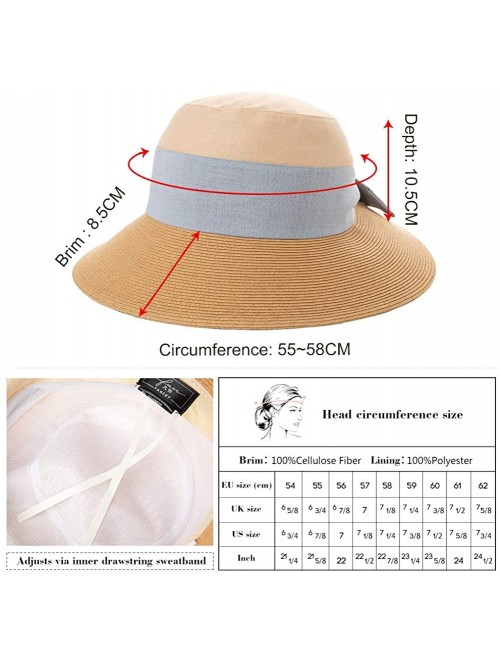 Newsboy Caps Womens UPF50+ Linen/Cotton Summer Sunhat Bucket Packable Hats w/Chin Cord - 00772_navy - CC18W3ZDW5O $27.16