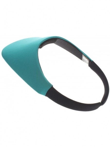 Visors Original Size Sport Sun Visor - Aqua - C312E3BE84R $17.55