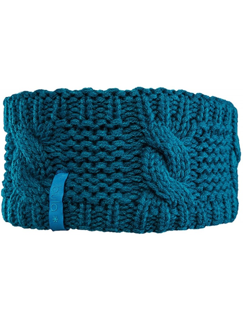 Cold Weather Headbands Women's Lulu Earband - Dark Teal - CQ183R5Y7K7 $20.22