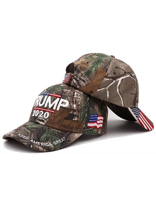 Skullies & Beanies Donald Trump Hat- 2020 Keep America Great- Make America Great Again- Adjustable Baseball Hat - Camo2 - C31...