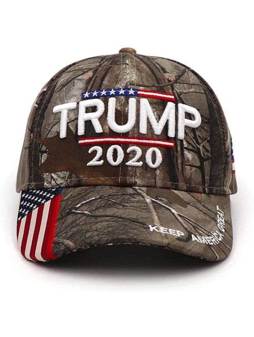 Skullies & Beanies Donald Trump Hat- 2020 Keep America Great- Make America Great Again- Adjustable Baseball Hat - Camo2 - C31...