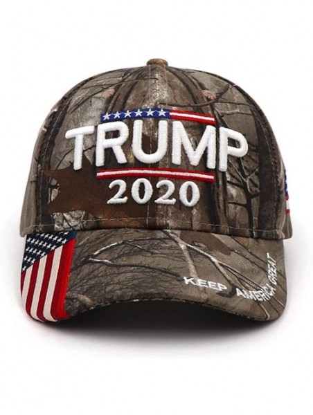 Skullies & Beanies Donald Trump Hat- 2020 Keep America Great- Make America Great Again- Adjustable Baseball Hat - Camo2 - C31...