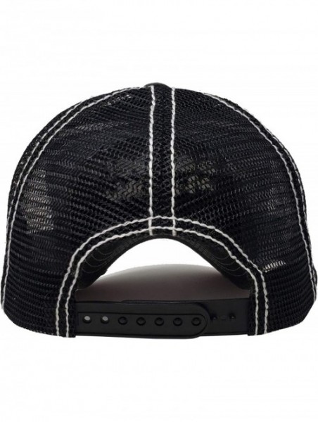 Baseball Caps Dad Hat Unisex Mesh Trucker Distressed Vintage Patch Baseball Cap - Camping Queen - Black - CS1975RHU9H $17.68