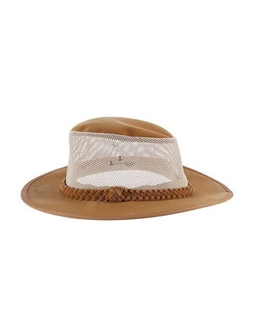 Baseball Caps Men's Soaker Hat with Mesh Sides - Tan - C31164SPUBD $41.34