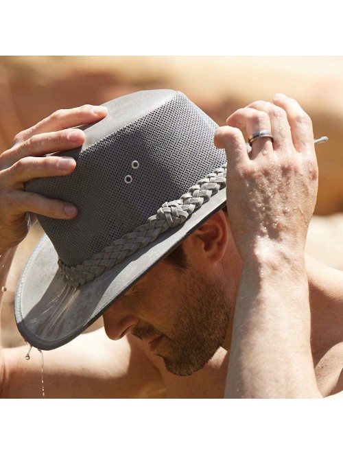 Baseball Caps Men's Soaker Hat with Mesh Sides - Tan - C31164SPUBD $41.34