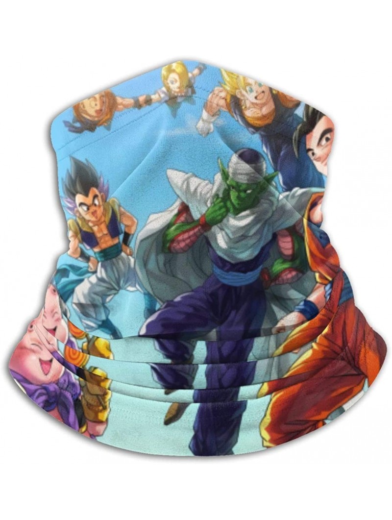 Balaclavas Fairy Tail Anime Cool Men and Women Windproof Face Mask Scarf Black Scarf Headscarf Balaclava - Dragon Ball5 - CI1...