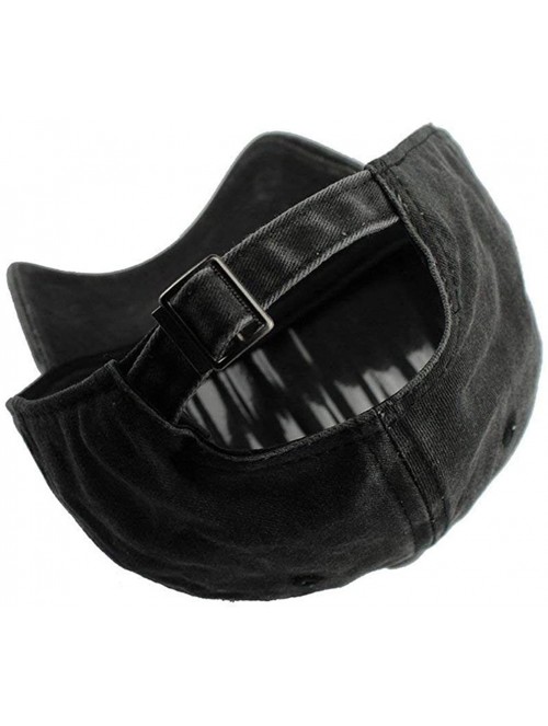 Baseball Caps Dogs Make Me Happy You Not So Much Dad Vintage Baseball Cap Denim Hat Mens - Black - CB18UZ4S3WA $15.77