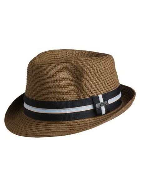 Fedoras Spencer Summer Fedora - Brown - C21199QAOIZ $39.49