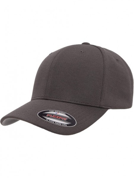 Baseball Caps Men's Cool & Dry Sport - Grey - CC18Q6GTI2C $15.94