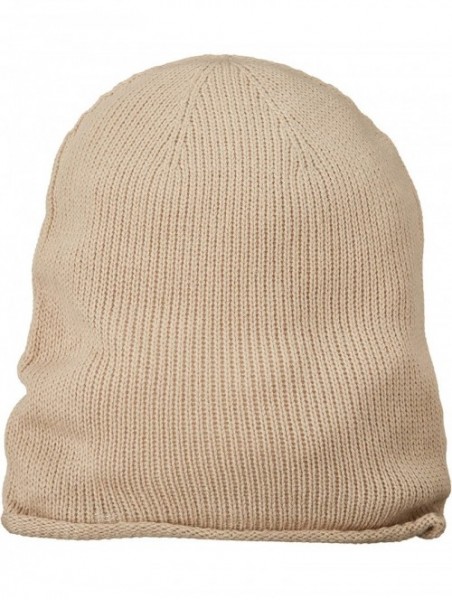 Skullies & Beanies Oversized Beanie - Oatmeal - CV18WR0EHCN $11.86