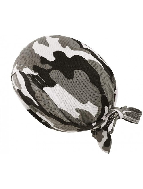 Skullies & Beanies Protection Sweatband Headband Breathable Halloween - Camo 03 - CZ199AM6R7N $12.23