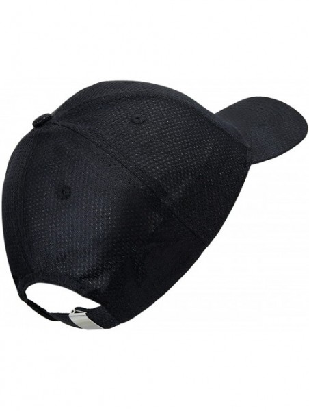 Baseball Caps Unisex Baseball Cap-Lightweight Breathable Running Quick Dry Sport Hat - E-style 2 Black - CM18CIIZEE7 $15.62