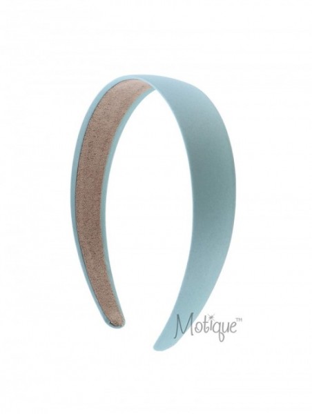 Headbands Mint 1 Inch Satin Hard Headband - Mint - CY192AEEKD2 $12.85