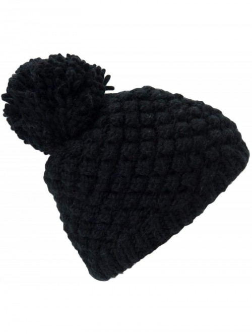 Skullies & Beanies Womens Women's Brrr Berry Hat - Black/Black - CK188ANLY0S $35.19