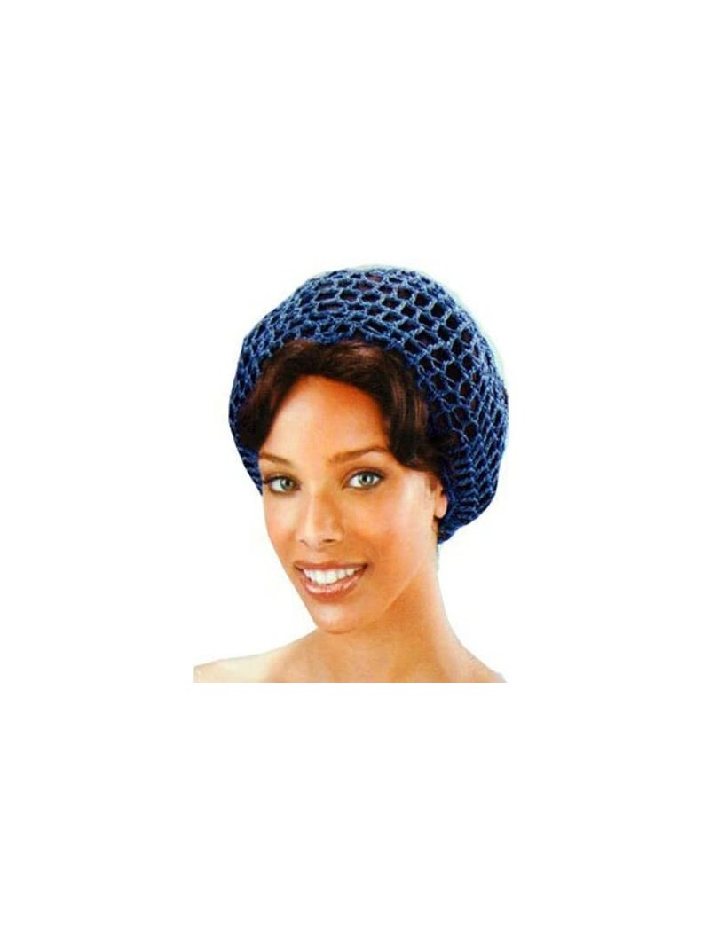 Skullies & Beanies THICK HAIR NETS CROCHET BEANIE SKULL CAP HAT- Red - CS112X0V3ZD $10.07