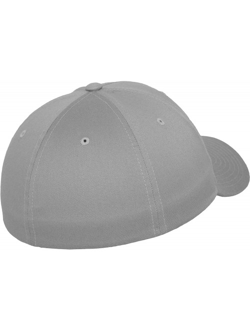 Baseball Caps Wooly 6-Panel Cap - Silver - CA11IMXQNBT $14.37