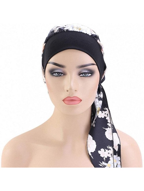 Skullies & Beanies Chemo Cancer Head Scarf Hat Cap Tie Dye Pre-Tied Hair Cover Headscarf Wrap Turban Headwear - CL196OLSNCN $...