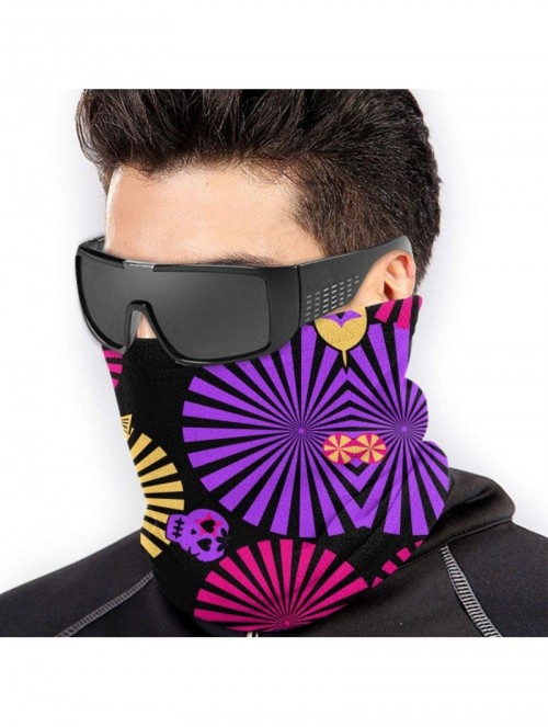 Balaclavas Face Mask Custom 3D Seamless Half Face Bandanas Balaclava - Color 16 - CT197AT7762 $13.00