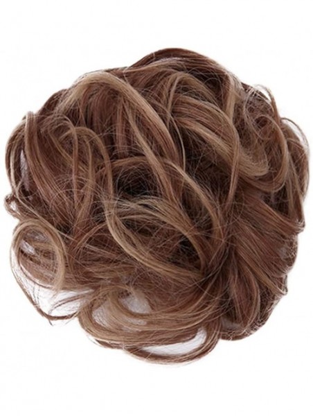 Fedoras Extensions Scrunchies Pieces Ponytail - B-d - CM18YOSSGUY $13.28