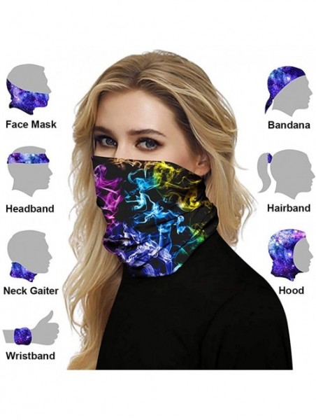 Balaclavas Bandanas Balaclava Headwear Seamless Outdoor - B-2pack - CC198D95U6C $14.79