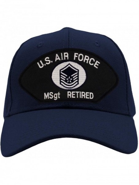 Baseball Caps US Air Force - Master Sergeant Retired Hat/Ballcap Adjustable One Size Fits Most - CR18HA24LR4 $25.28