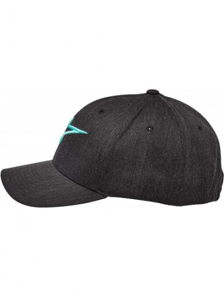 Skullies & Beanies Men's Ageless Curve Hat - Gray/Turquoise - CO18WDUY5MO $40.77