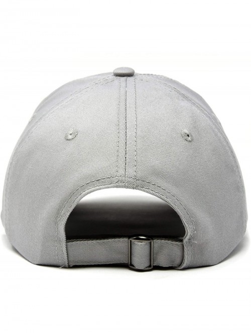 Baseball Caps Camp Hair Don't Care Hat Dad Cap 100% Cotton Lightweight - Gray - CH18S045KOW $15.27