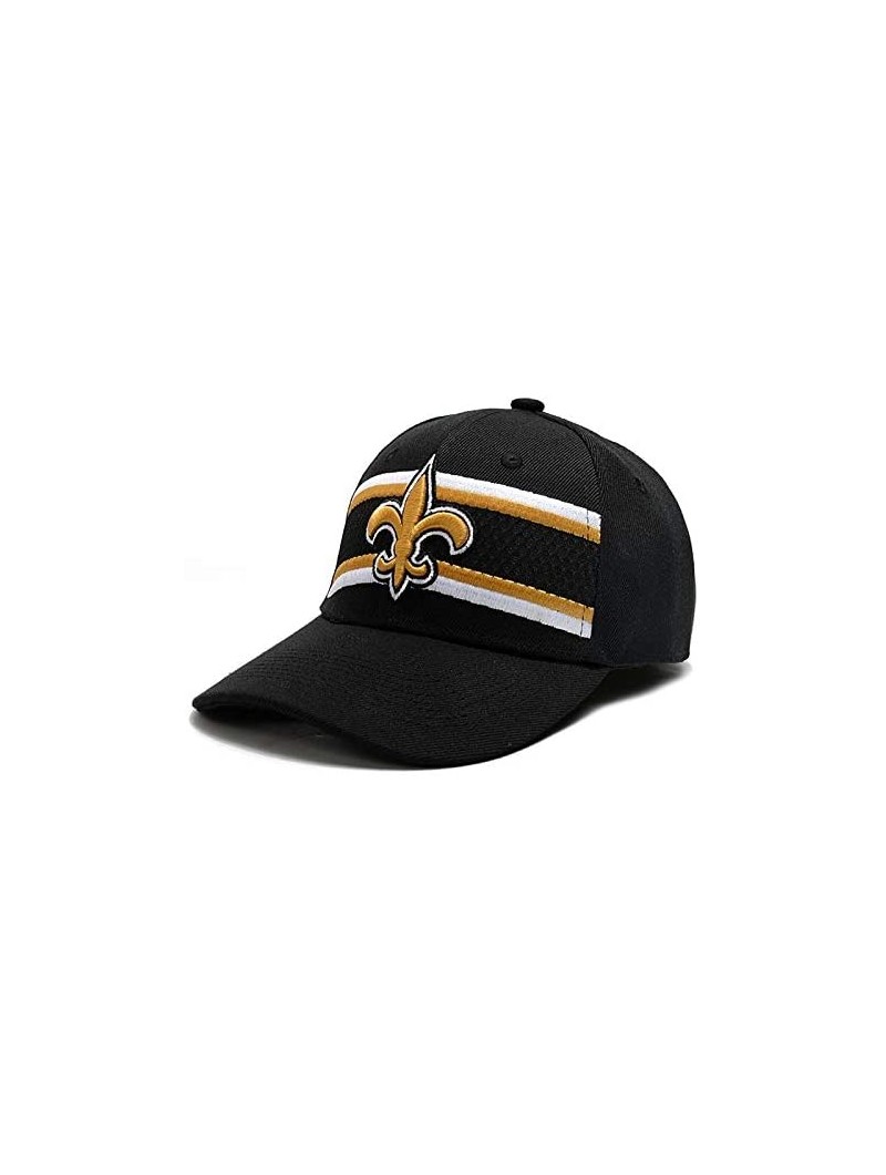 Baseball Caps Adjustable Snapback Hats Mens Sports Fit Cap Baseball Caps for Fans Men and Women - New Orleans Saints - CX198D...