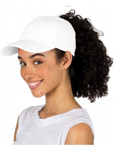 Baseball Caps Satin Lined Cap - Satin Lined Hat to Protect Hair from Breakage and Frizz - White - CP194AK0A2G $31.07