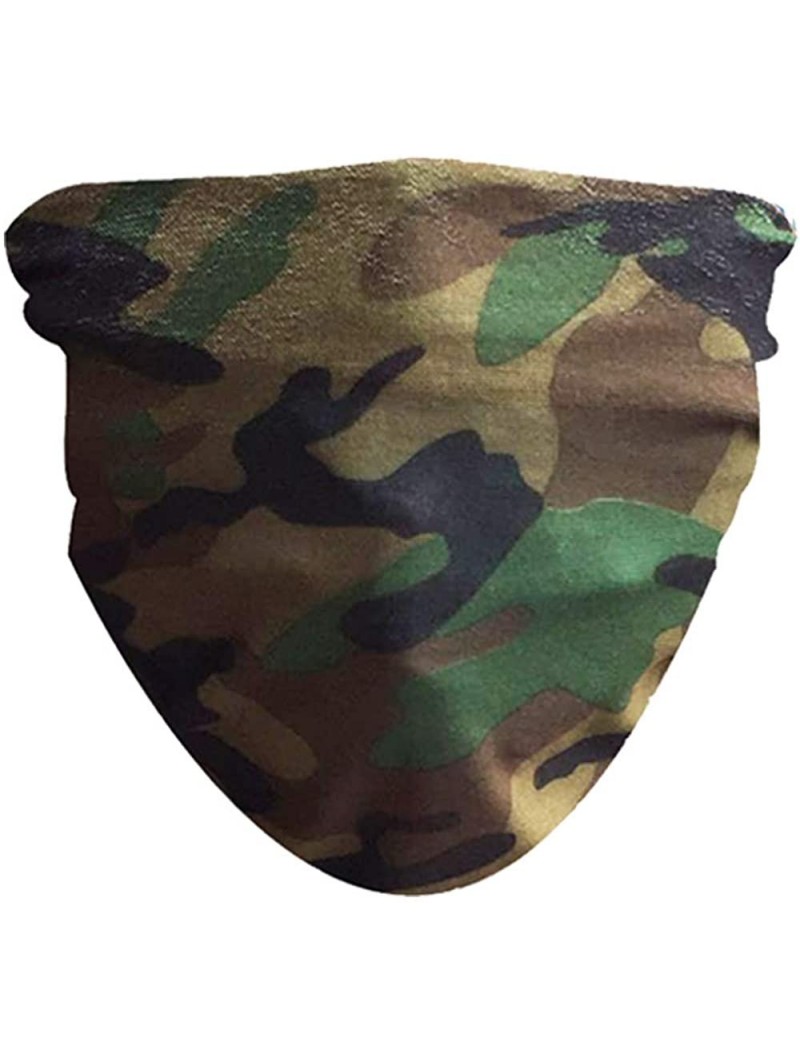 Balaclavas Neck Gaiter with Filter Multifunctional Headband Sports Casual Headwear for Dust- Outdoors - Camo 4 - C0197XTD85C ...