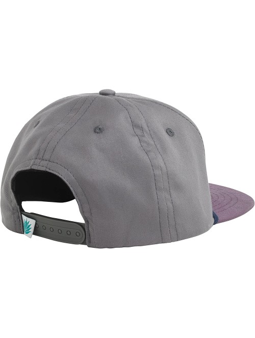 Baseball Caps National Park Hat - Gray/Lilac - Regular- Flat Bill - C31876AM5RO $32.97