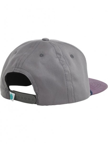 Baseball Caps National Park Hat - Gray/Lilac - Regular- Flat Bill - C31876AM5RO $32.97