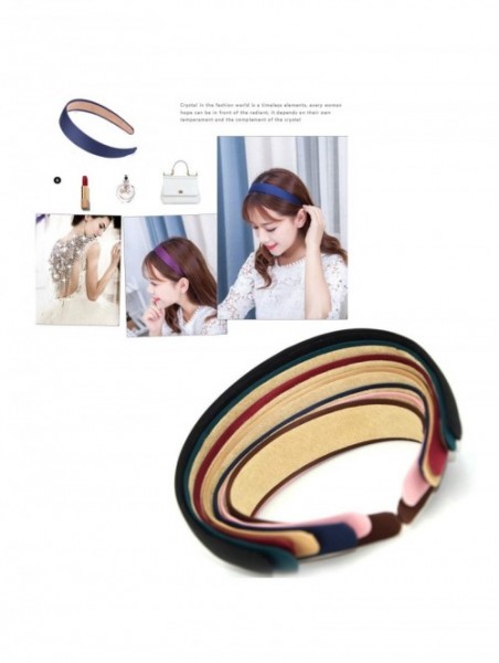 Headbands Headbands Satin Headbands 1 Hairband Hair Headbands - CM18L538W4Z $13.37