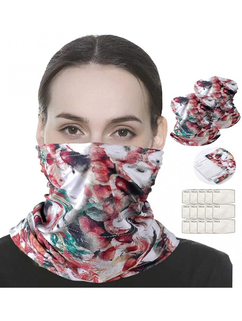 Balaclavas Scarf Bandanas Neck Gaiter Multi-Purpose Balaclava Headwear for Outdoor Sports - Color10 - CK198C6G25N $26.63