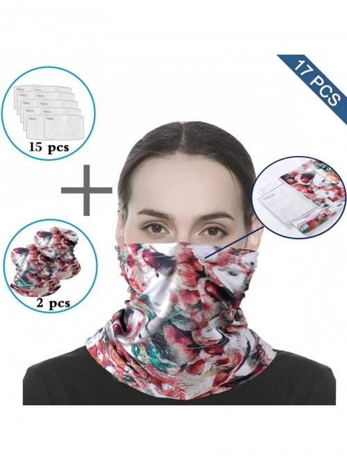 Balaclavas Scarf Bandanas Neck Gaiter Multi-Purpose Balaclava Headwear for Outdoor Sports - Color10 - CK198C6G25N $26.63