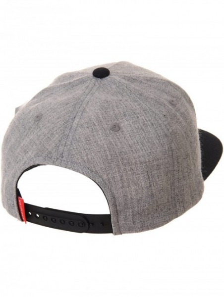 Baseball Caps Snapback Hat Illuminati Patch Hip Hop Baseball Cap AL2390 - Grey - CU12JHRVRN7 $36.05