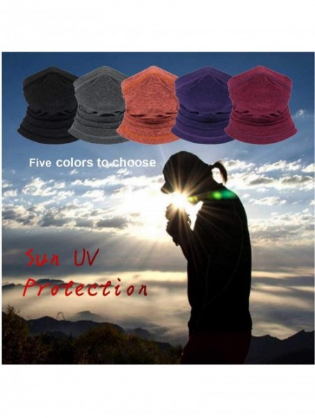 Balaclavas Sun UV Protection Face Scarf - Windproof Face Cover/Dustproof Bandana Face Mask/Neck Gaiters for Men Women - CM197...