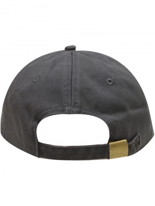 Baseball Caps Cute Panda Cotton Baseball Cap - Charcoal - CI12I8W5CSN $13.07