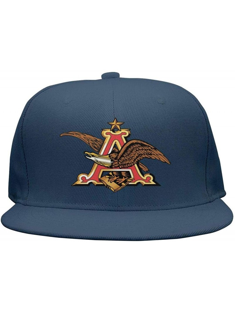 Baseball Caps Personalized Anheuser-Busch-Beer-Sign- Baseball Hats New mesh Caps - Navy-blue-16 - C718RG8XZGQ $24.34