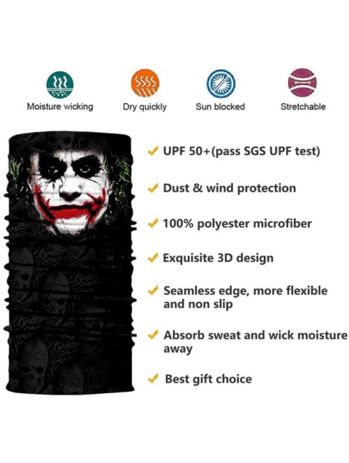 Balaclavas Multi Use Breathable Protective Balaclava Neckerchief - CR18OSMAQTX $18.22