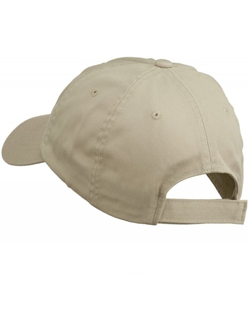 Baseball Caps Army Air Corps Military Embroidered Washed Cap - Stone - CW11ONYSMRJ $33.34